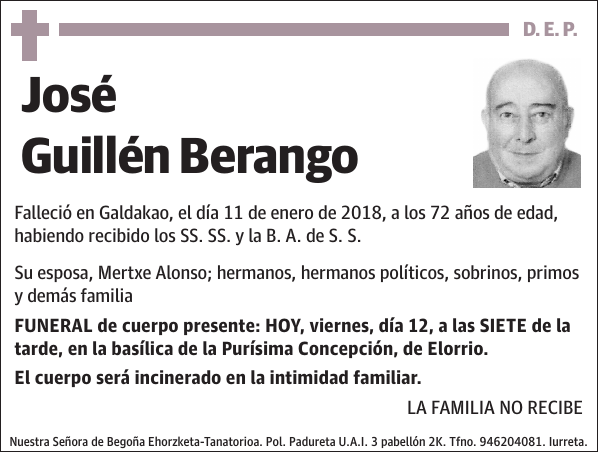 José Guillén Berango