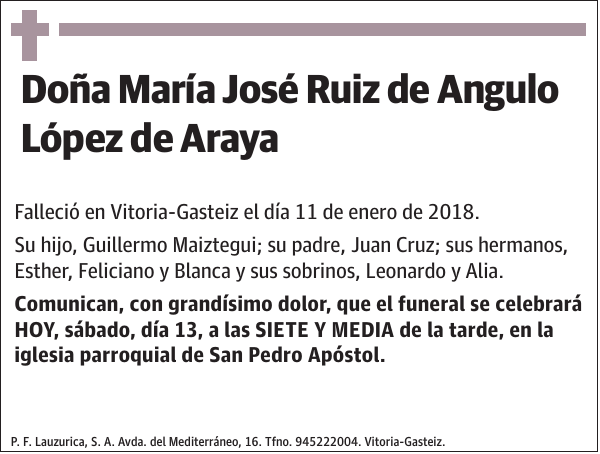 María José Ruiz de Angulo López de Araya