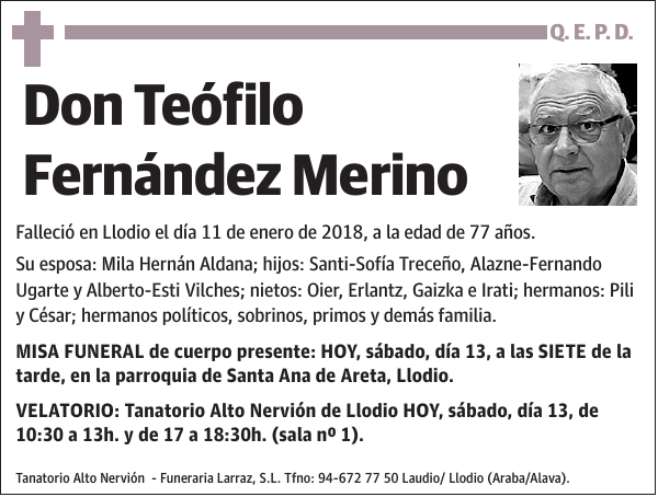 Teófilo Fernández Merino