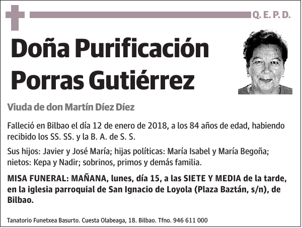 Purificación Porras Gutiérrez