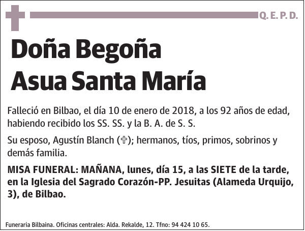 Begoña Asua Santa María