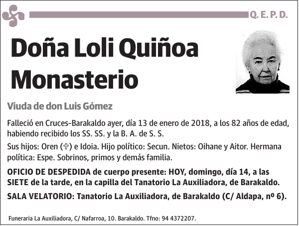 Loli Quiñoa Monasterio