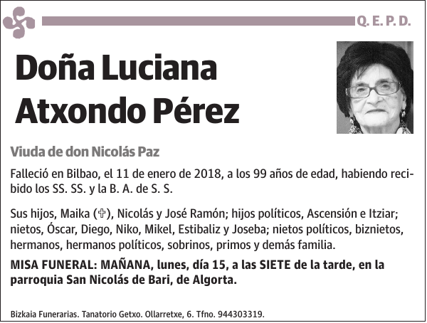 Luciana Atxondo Pérez