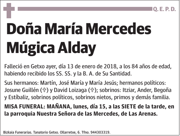 María Mercedes Múgica Alday