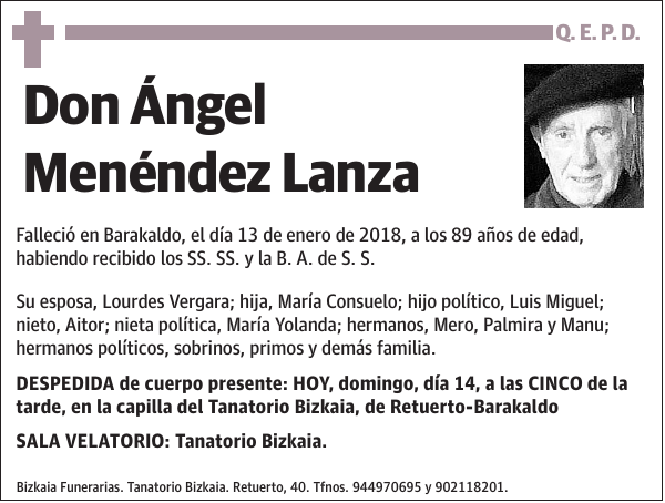 Ángel Menéndez Lanza