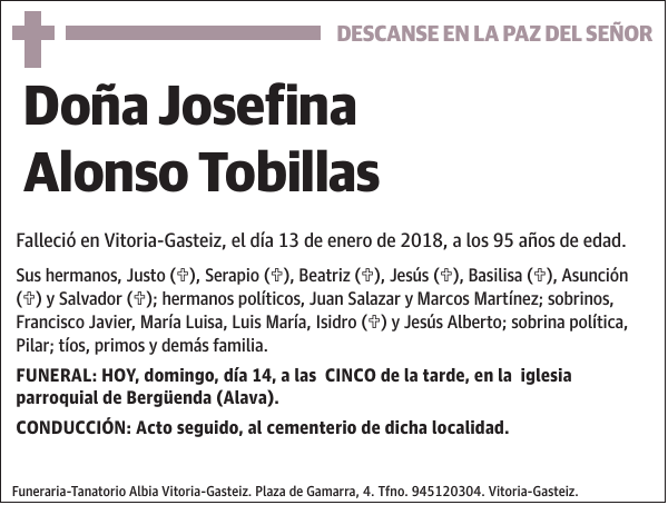 Josefina Alonso Tobillas