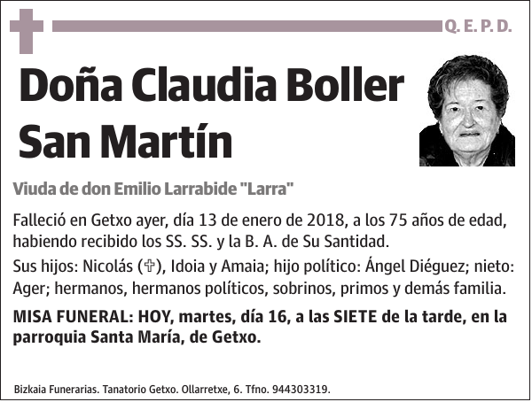 Claudia Boller San Martín