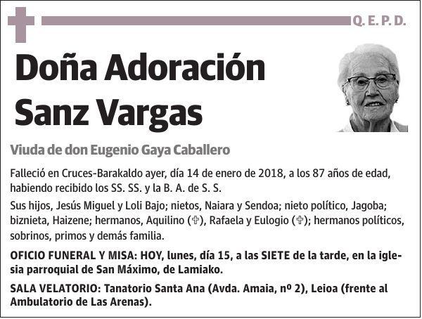 Adoración Sanz Vargas