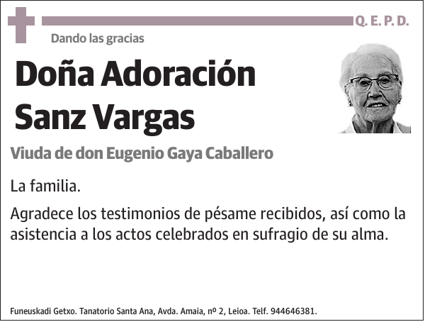 Adoración Sanz Vargas