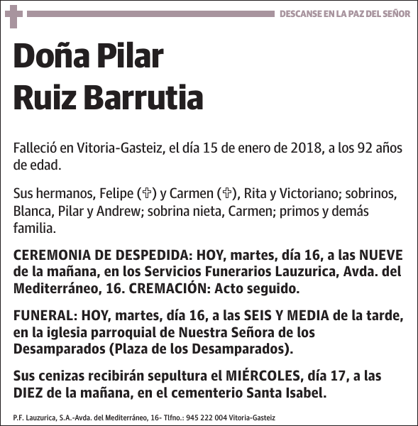 Pilar Ruiz Barrutia