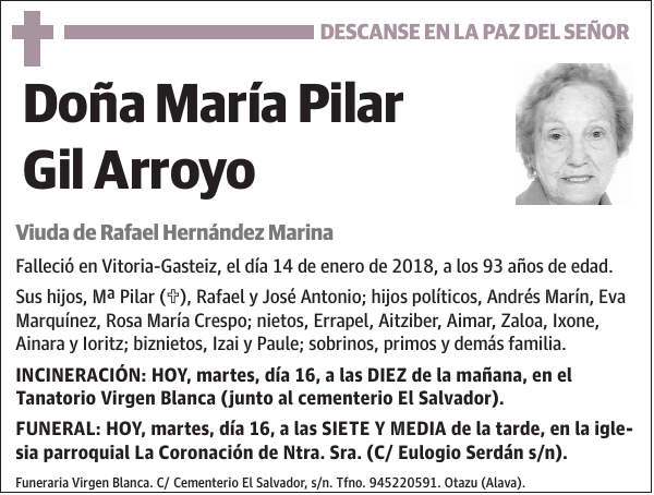 María Pilar Gil Arroyo