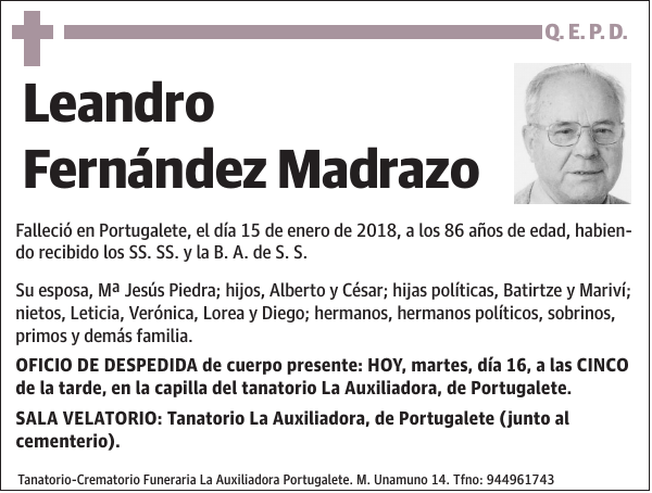 Leandro Fernández Madrazo