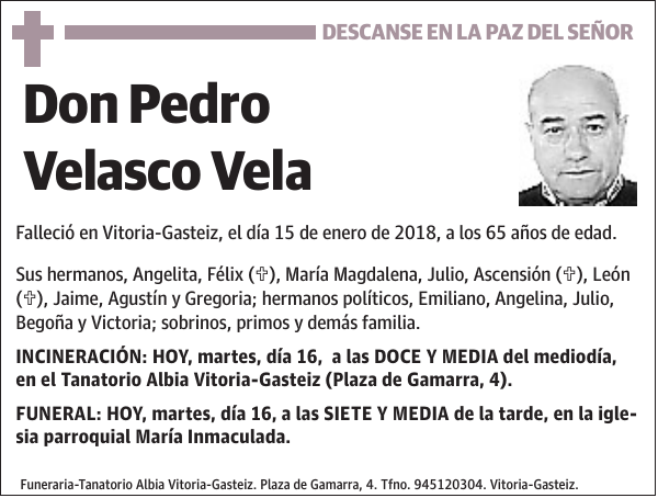 Pedro Velasco Vela