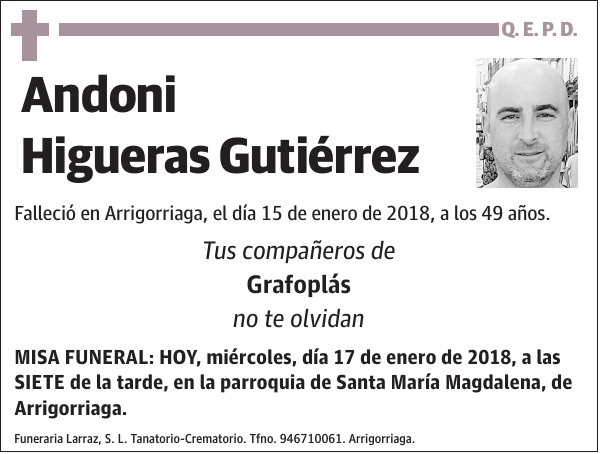 Andoni Higueras Gutiérrez