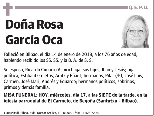 Rosa García Oca