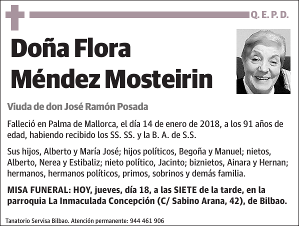 Flora Méndez Mosteirin