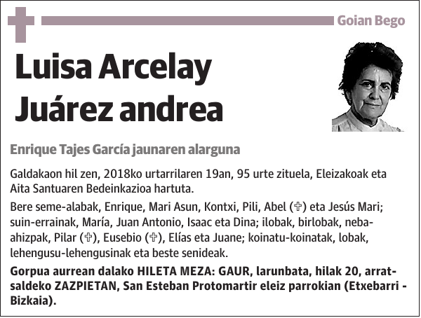 Luisa Arcelay Juárez