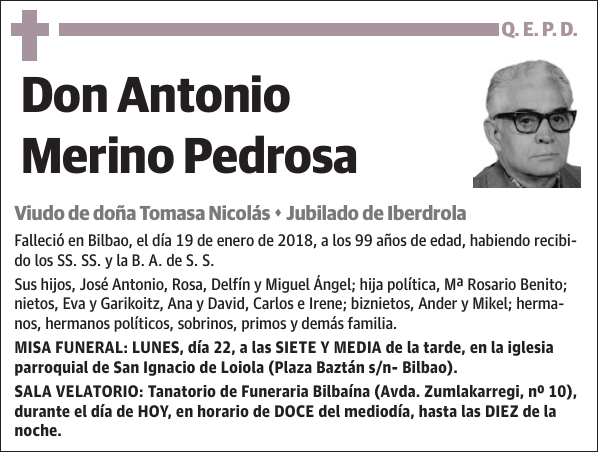 Antonio Merino Pedrosa