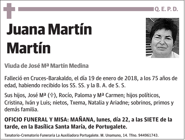 Juana Martín Martín