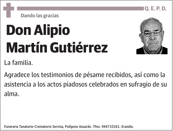 Alipio Martín Gutiérrez