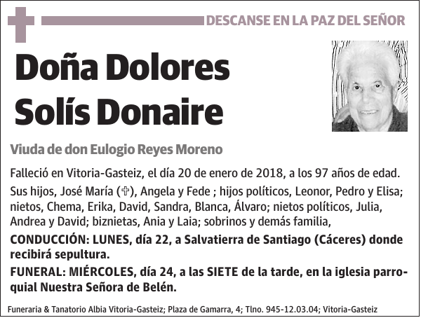 Dolores Solís Donaire