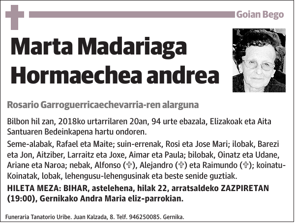 Marta Madariaga Hormaechea