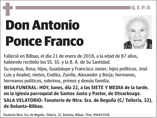 Antonio Ponce Franco