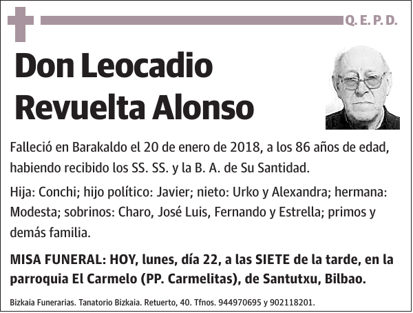 Leocadio Revuelta Alonso