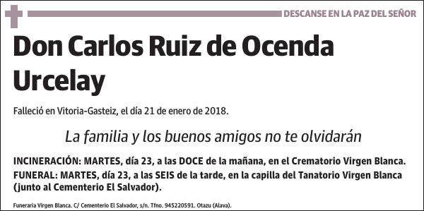 Carlos Ruiz de Ocenda Urcelay