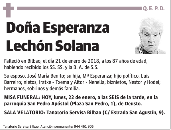 Esperanza Lechón Solana