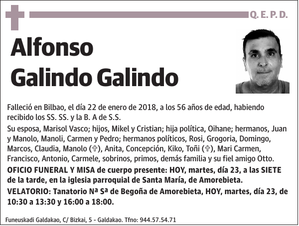 Alfonso Galindo Galindo