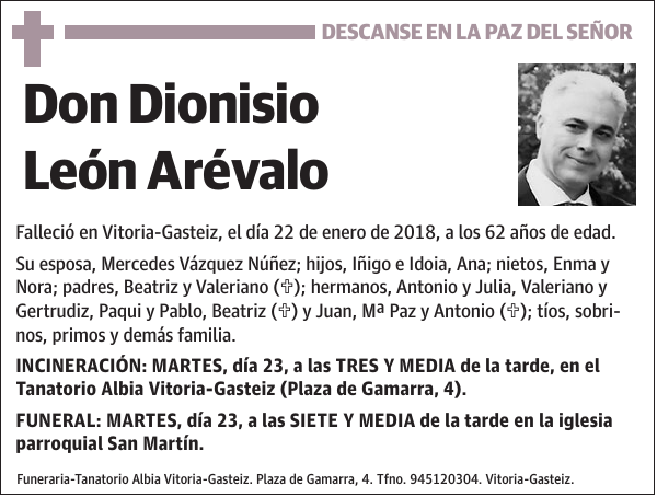 Dionisio León Arévalo