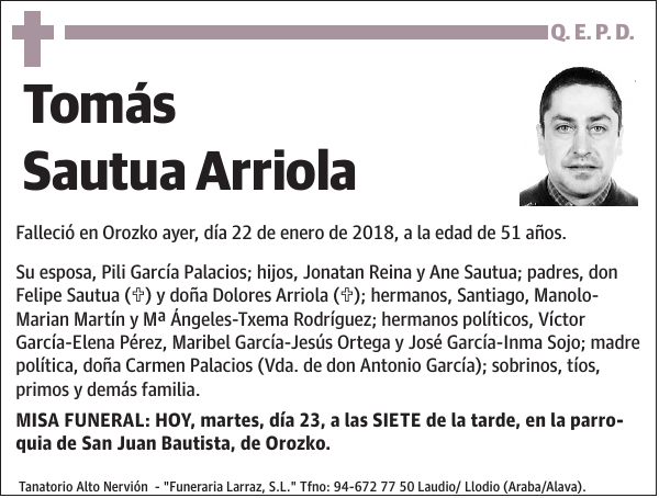 Tomás Sautua Arriola