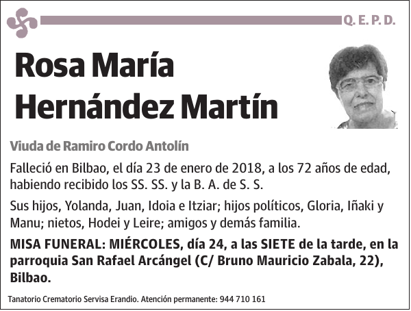 Rosa María Hernández Martín