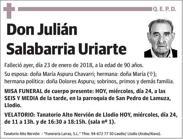 Julián Salabarria Uriarte