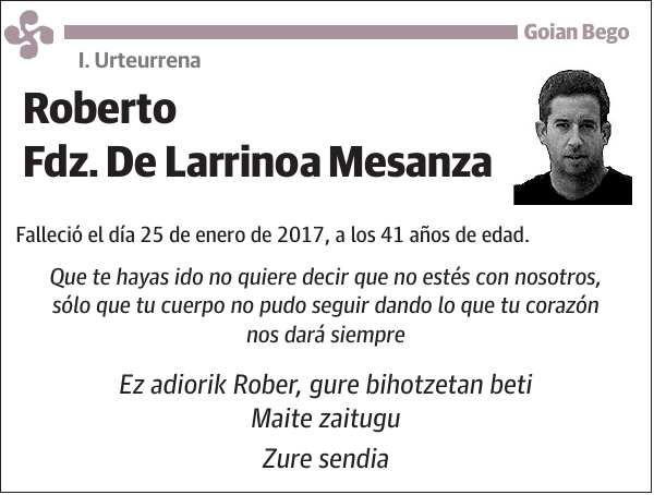 Roberto Fdz. De Larrinoa Mesanza