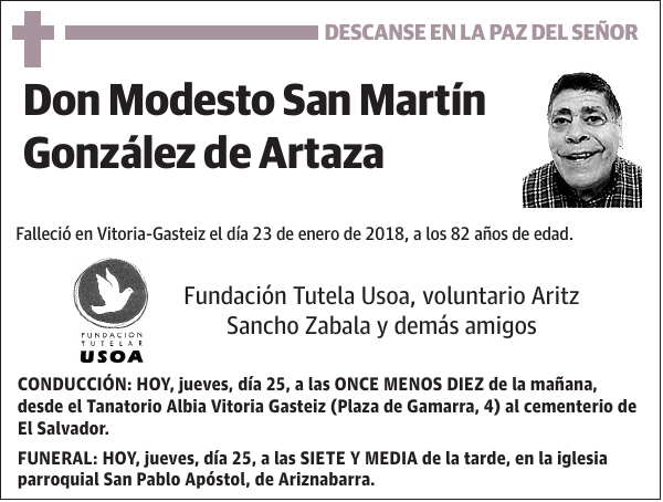 Modesto San Martín González de Artaza