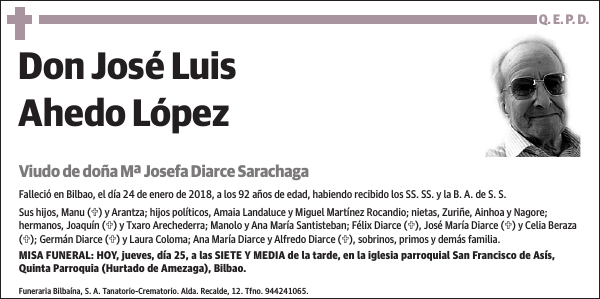 José Luis Ahedo López