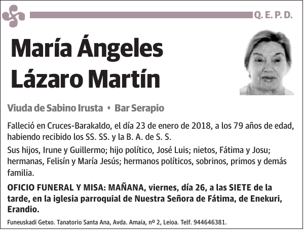 María Ángeles Lázaro Martín