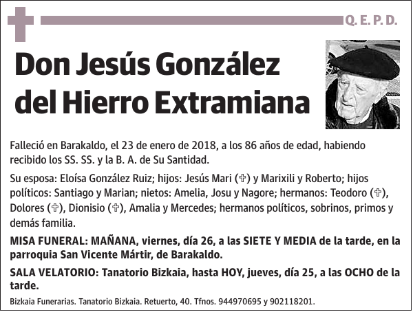 Jesús González del Hierro Extramiana