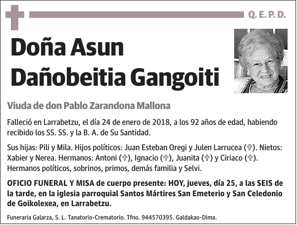 Asun Dañobeitia Gangoiti