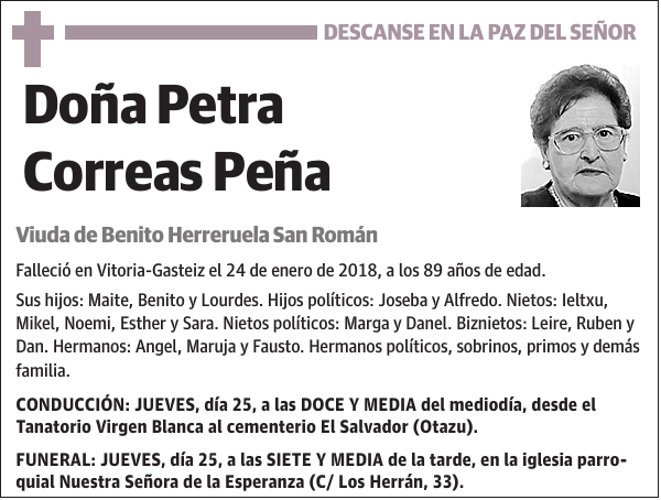 Petra Correas Peña