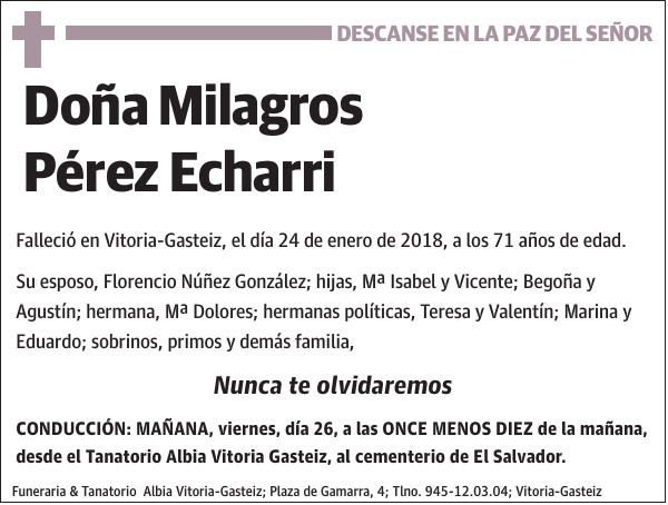 Milagros Pérez Echarri