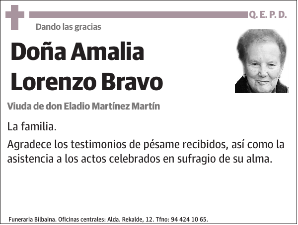 Amalia Lorenzo Bravo