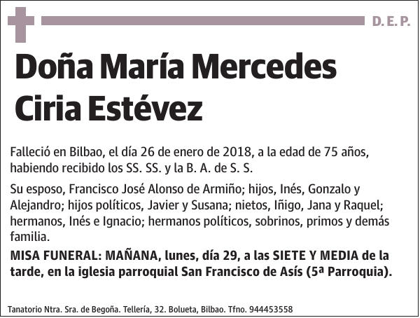 María Mercedes Ciria Estévez