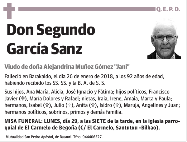 Segundo García Sanz