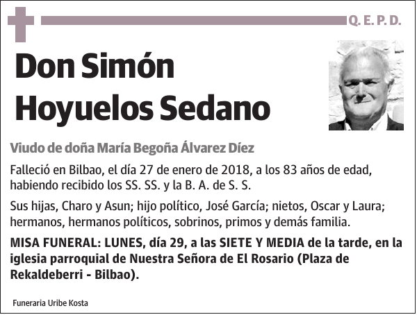 Simón Hoyuelos Sedano