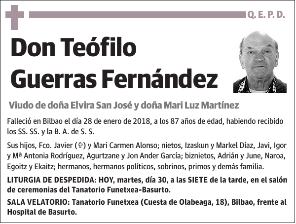 Teófilo Guerras Fernández