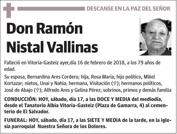 Ramón Nistal Vallinas