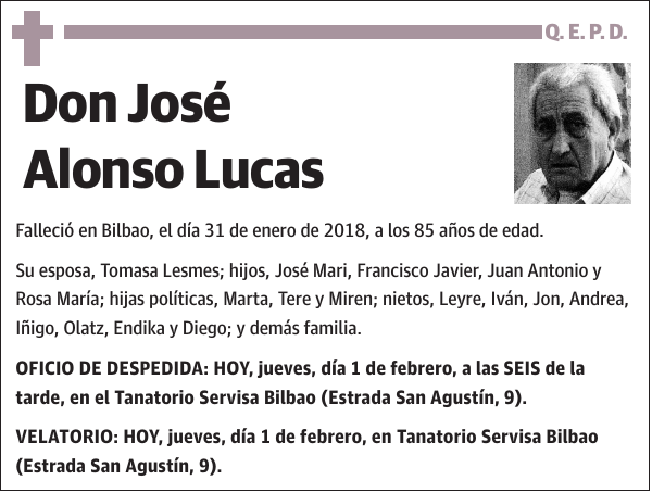 José Alonso Lucas